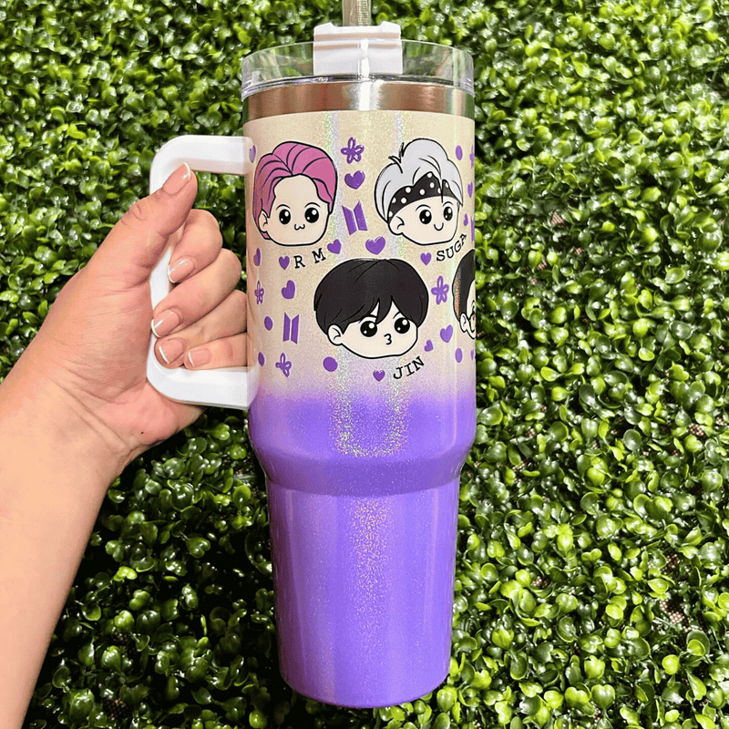 Copo Térmico Quencher BTS BT21 Personalizado – Edição Limitada (1.2L)